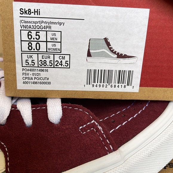 Vans Sk8-Hi Classic Sport Prtrymnrigry WMNS sneakers - Picture 16 of 16